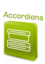 Likno Web Accordion Builder: Create jQuery accordions visually.